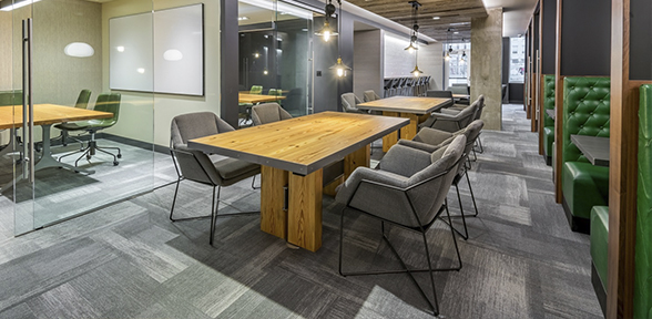 office with team work space